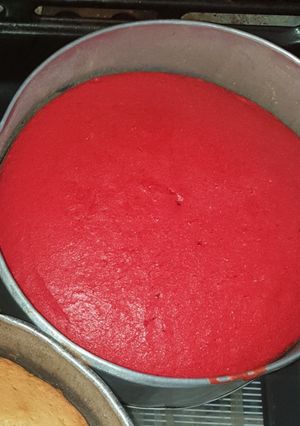 A picture of Red velvet cake.