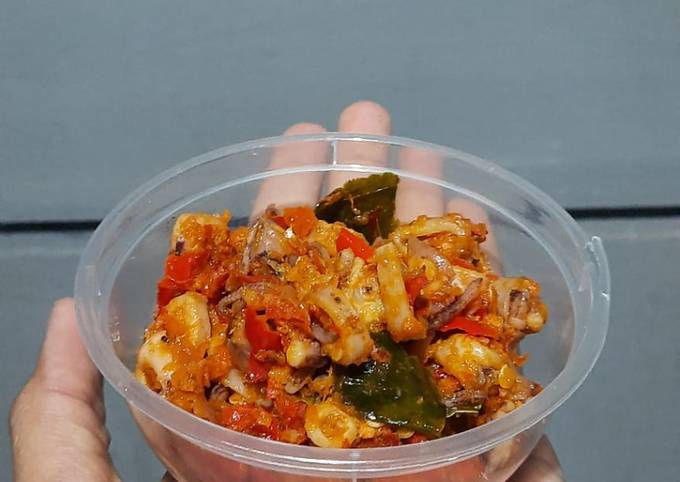 Resep Sambal Cumi Daun Jeruk Oleh Devina Wu Cookpad 2846