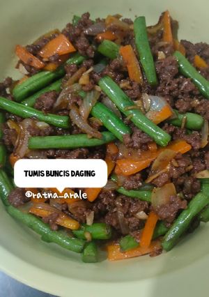 Foto resep Tumis buncis daging