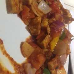 A picture of Chicken stew.
