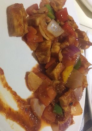 A picture of Chicken stew.