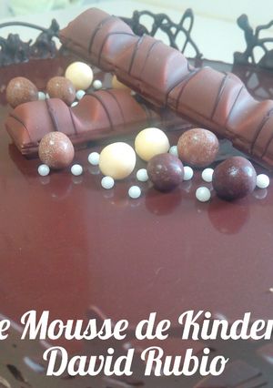 Foto principal de Tarta de mousse de Kinder Bueno