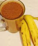 Smoothie de plátano y chocolate 😋muy fácil