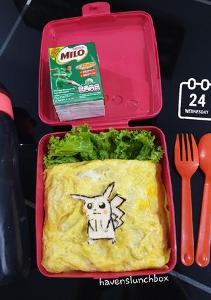 Foto resep Bekal Mie Goreng Pikachu