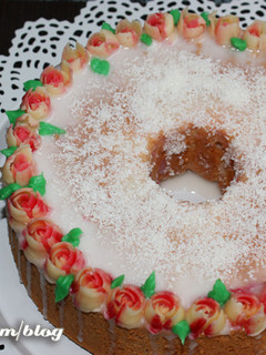 Una foto de Angel Food de coco