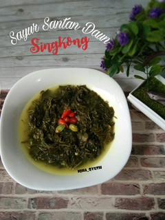 Foto resep Sayur Santan Daun Singkong