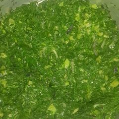 Sukuma wiki with Spinach A picture of Sukuma wiki with Spinach.