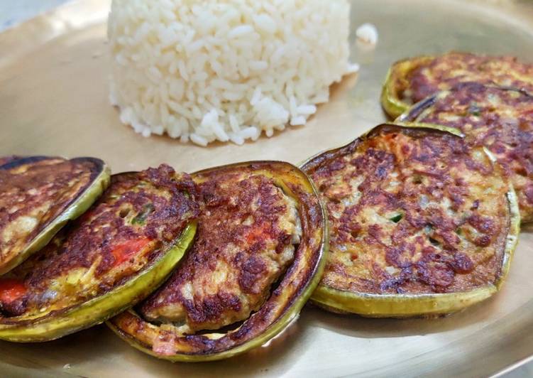 Eggplant omlette