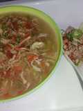 Schezwan soup