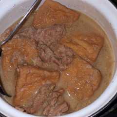 Foto resep Terik daging sapi, tahu, dan telur