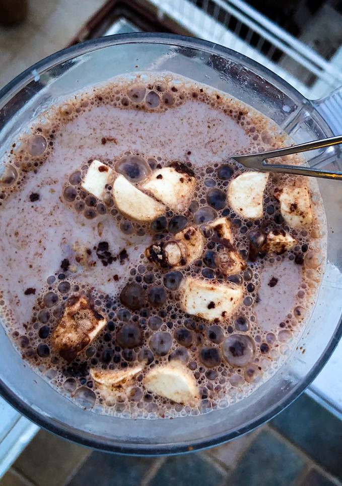 Una foto de Bomba de chocolate caliente