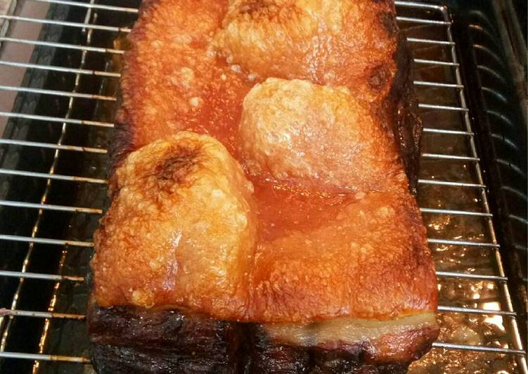 Resep Siobak / crispy pork belly Anti Gagal