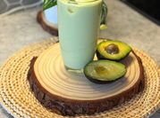 A picture of avacado juice