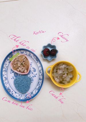 Hình của món Thịt kho củ cải.