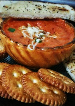 A picture of Pizza Fondue.