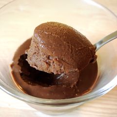 Chocolate mousse guilt free A picture of Chocolate mousse guilt free.