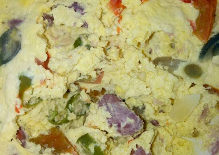 Botok Tahu telur dan kacang merah