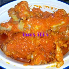 A picture of Traditional Kenyan Chicken Stew.