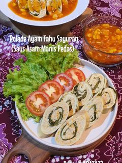 Foto resep Rolade Ayam Tahu Sayuran