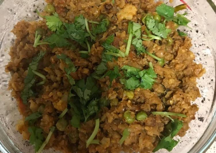 Recipe: Delicious Gobhi matar keema