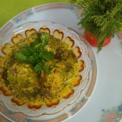 A picture of Creamy Apple gourd.