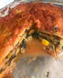 Lasaña vegetariana
