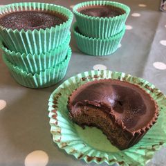 A picture of Vegan Keto Almond Butter Fat Bombs.