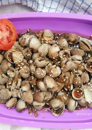 Foto resep Kerang Dara Lada Hitam Simple dan Sehat ala Rumahan