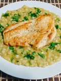 Guiso de Trigo con Filete de Pollo