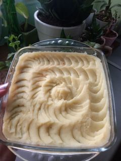 عکسی از دستور پوره سیب زمینی