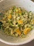 Riz de chou-fleur /brocoli aux agrumes