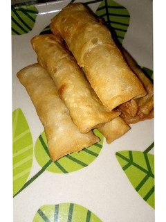 A picture of Veggie spring rolls.