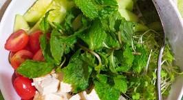 Hình ảnh món Salad rau mầm đậu phụ