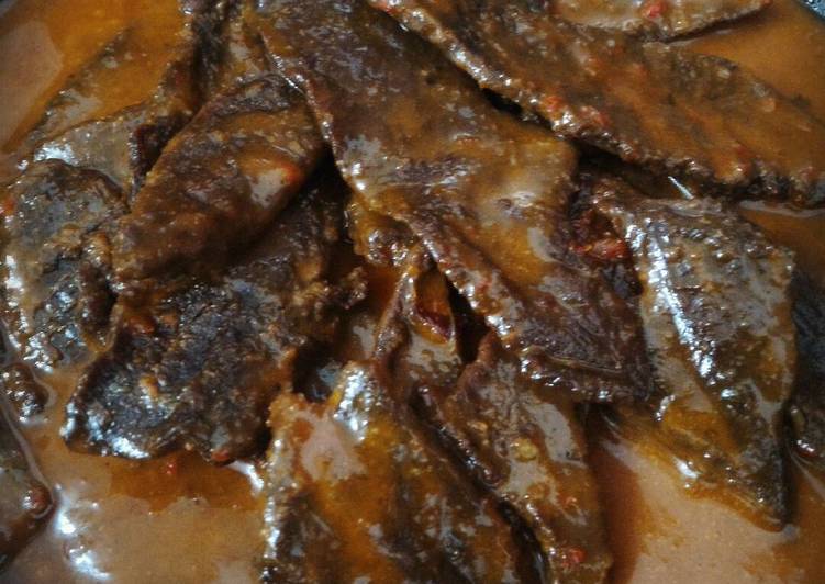 Dendeng Sapi Bumbu Rendang