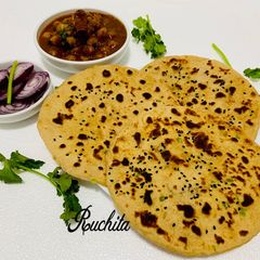 A picture of Wheat kulcha.