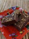 Brownie Fit de Avena y Maní