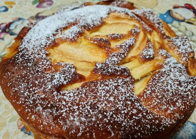 Come a Preparare Fatto in casa Torta di mele e mascarpone
