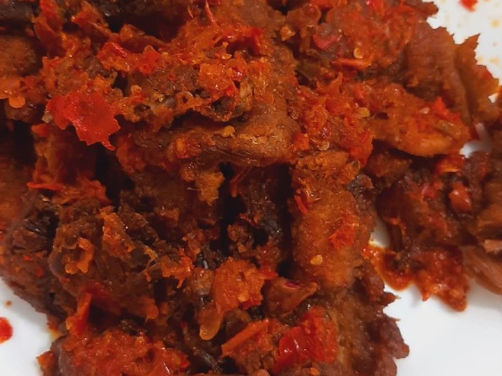 Langkah Gampang Membikin Resep Dendeng Balado yang Lezat Anti Ribet, Mantap