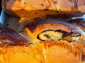 O poză a rețetei Cozonac moldovenesc cu aluat opărit 😋.