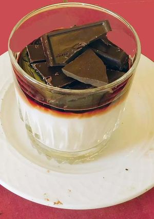 A picture of Pana cotta.