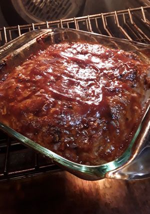 A picture of Turkey meatloaf.