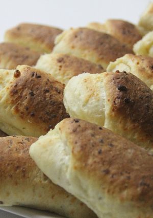 Una foto de Pan Kesu (Pan con queso)