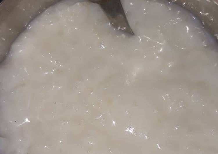 Simple Way to Make Favorite Rice pudding