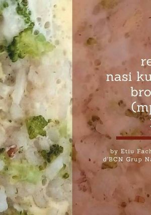 Foto resep Nasi Kukus Brokoli (Mpasi 1Y+)