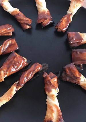 Una foto de Lazos de choco