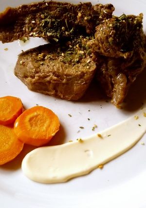 Una foto de Carne a la olla