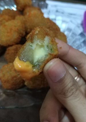 Foto resep Cilok Crispy isi Keju Lumer (anti alot)