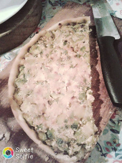 Una foto de Tarta de zapallitos