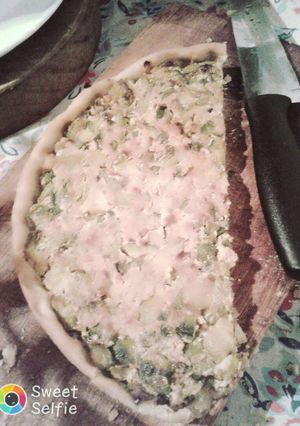 Una foto de Tarta de zapallitos