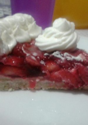 Una foto de Tarta de frutilla🍓